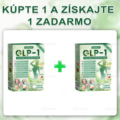 BuildLeaf® GLP-1 6-v-1 Health Solution Perorálna tekutina (Len raz denne, viditeľné zmeny už za 7 dní) Pre obezitu, kardiovaskulárne ochorenia, cukrovku, spánkové apnoe, zdravie čriev, problémy s kĺbmi a ďalšie