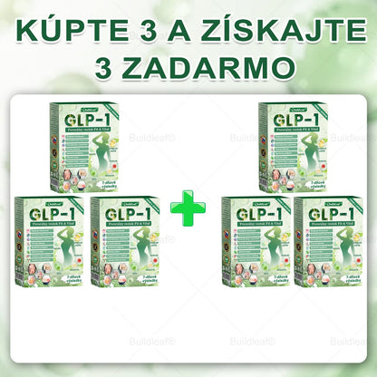 BuildLeaf® GLP-1 6-v-1 Health Solution Perorálna tekutina (Len raz denne, viditeľné zmeny už za 7 dní) Pre obezitu, kardiovaskulárne ochorenia, cukrovku, spánkové apnoe, zdravie čriev, problémy s kĺbmi a ďalšie
